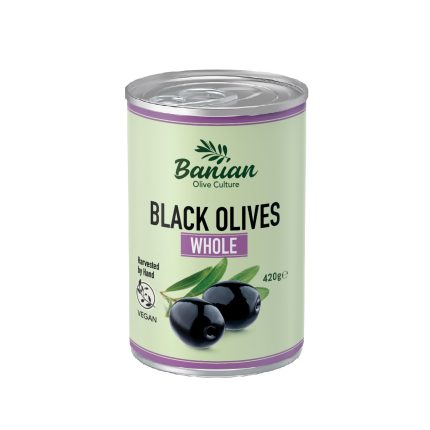Whole Black Olive